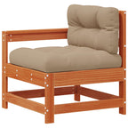 vidaXL Garten-Lounge-Set 5 pcs Wachsboden Kiefer Massives Kiefernholz