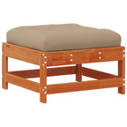 vidaXL Garten-Lounge-Set 5 pcs Wachsboden Kiefer Massives Kiefernholz