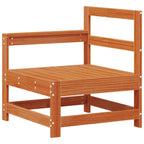vidaXL Garten-Lounge-Set 8 pcs Wachsboden Kiefer Massives Kiefernholz