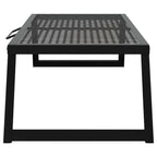 vidaXL Faltbarer Campinggrill Schwarz 58 x 31 x 2 cm Legierter Stahl