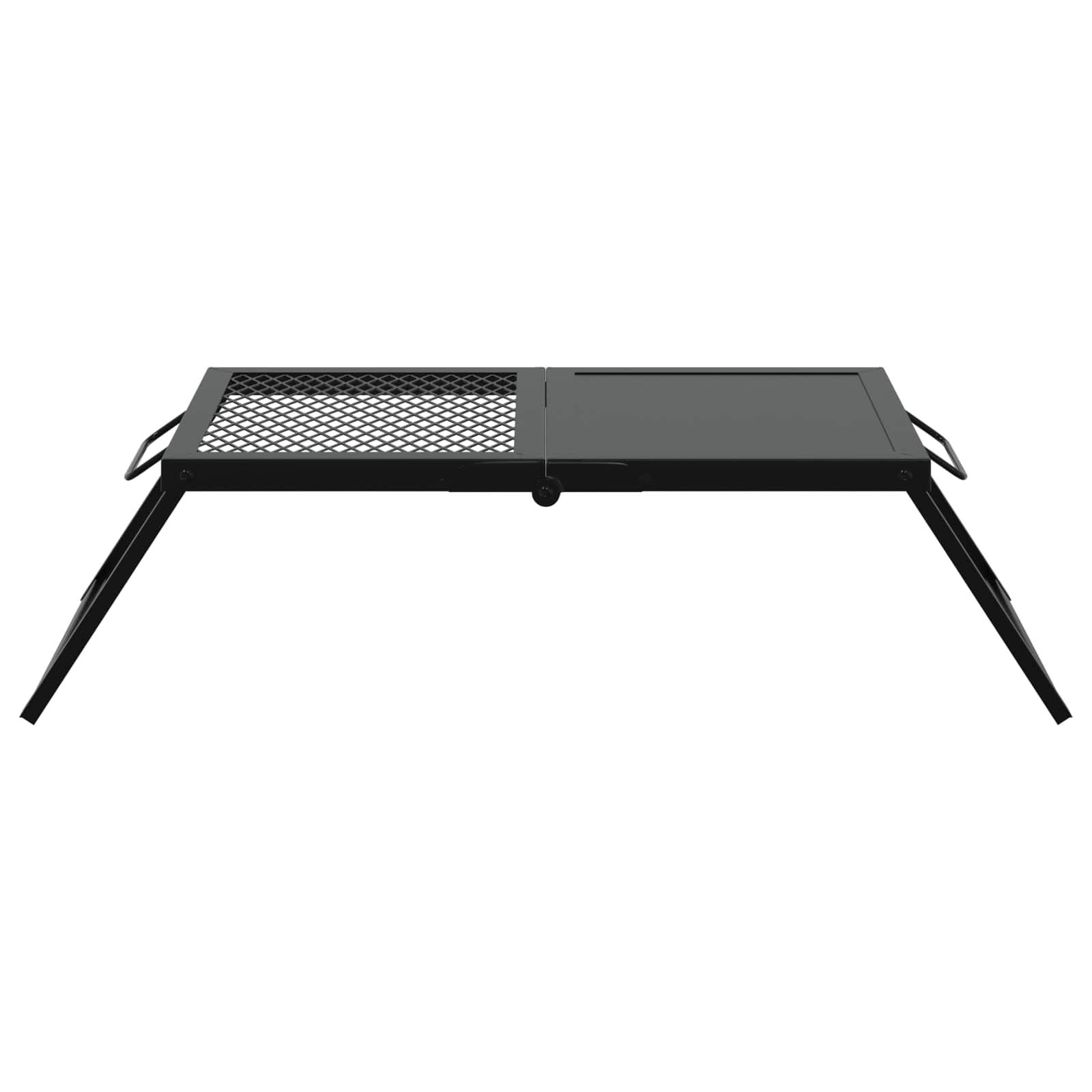vidaXL Faltbarer Campinggrill Schwarz 31,5 x 26,5 x 4 cm
