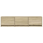 vidaXL TV-Schränk mit LED Sonoma 165 x 34 x 40 cm Holzwerkstoff
