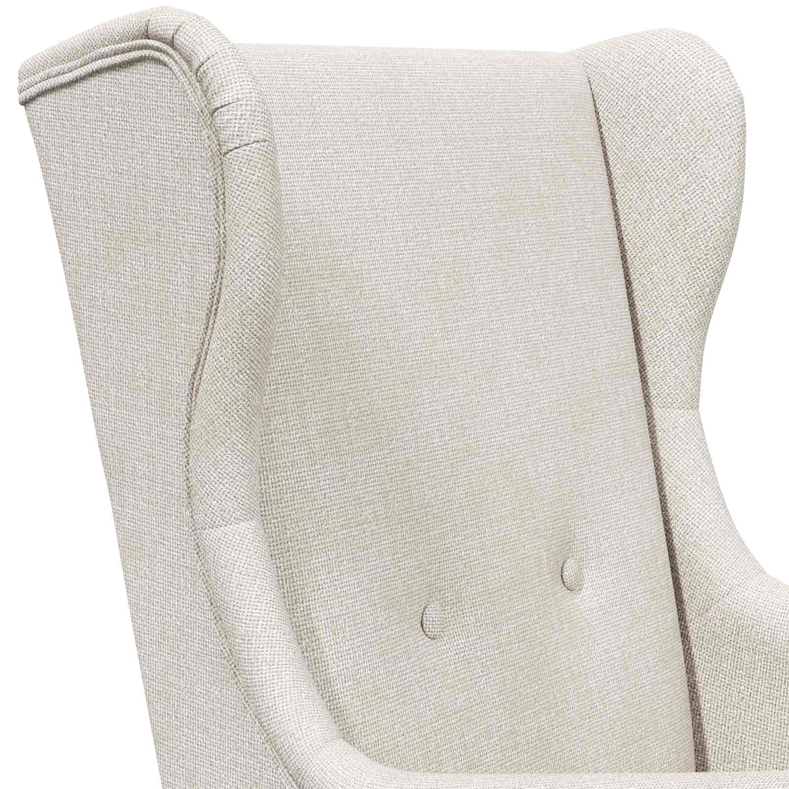 vidaXL Sessel Creme ARES