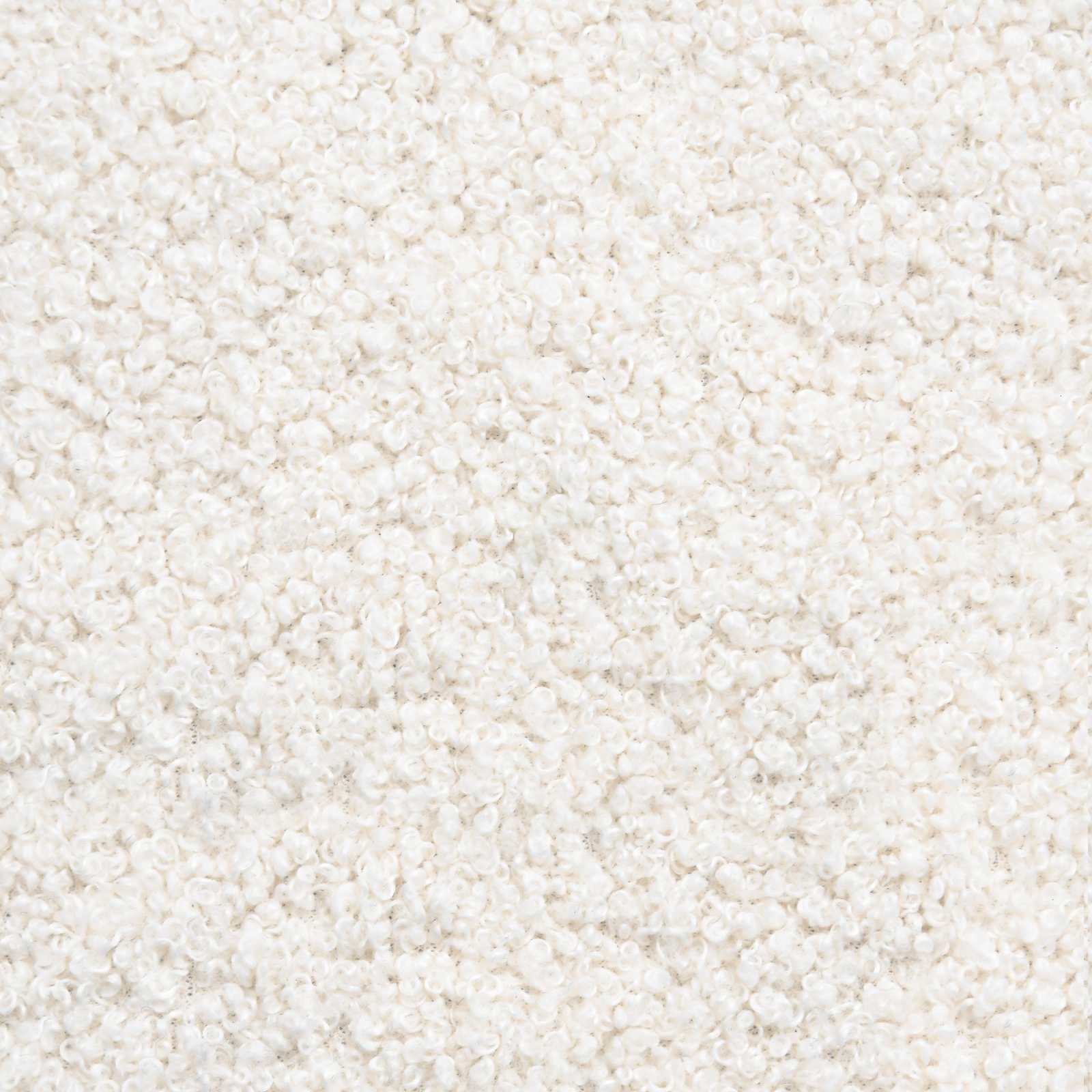 vidaXL Hocker Creme 55 x 35 x 41 cm Bouclé