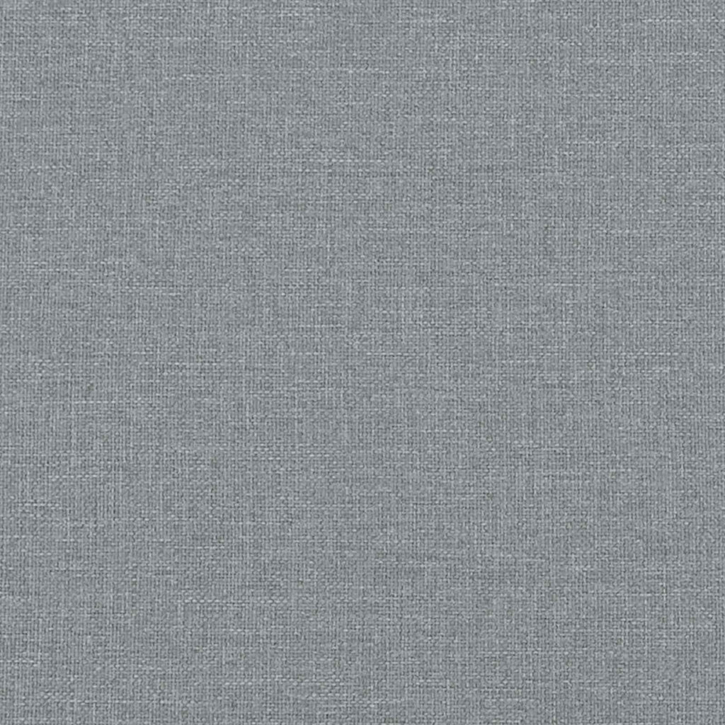 vidaXL Hocker Hellgrau 55 x 35 x 41 cm Stoff