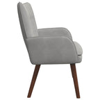 vidaXL Zweisitzer Sofa Hellgrau 115 x 61 x 87 cm Samt