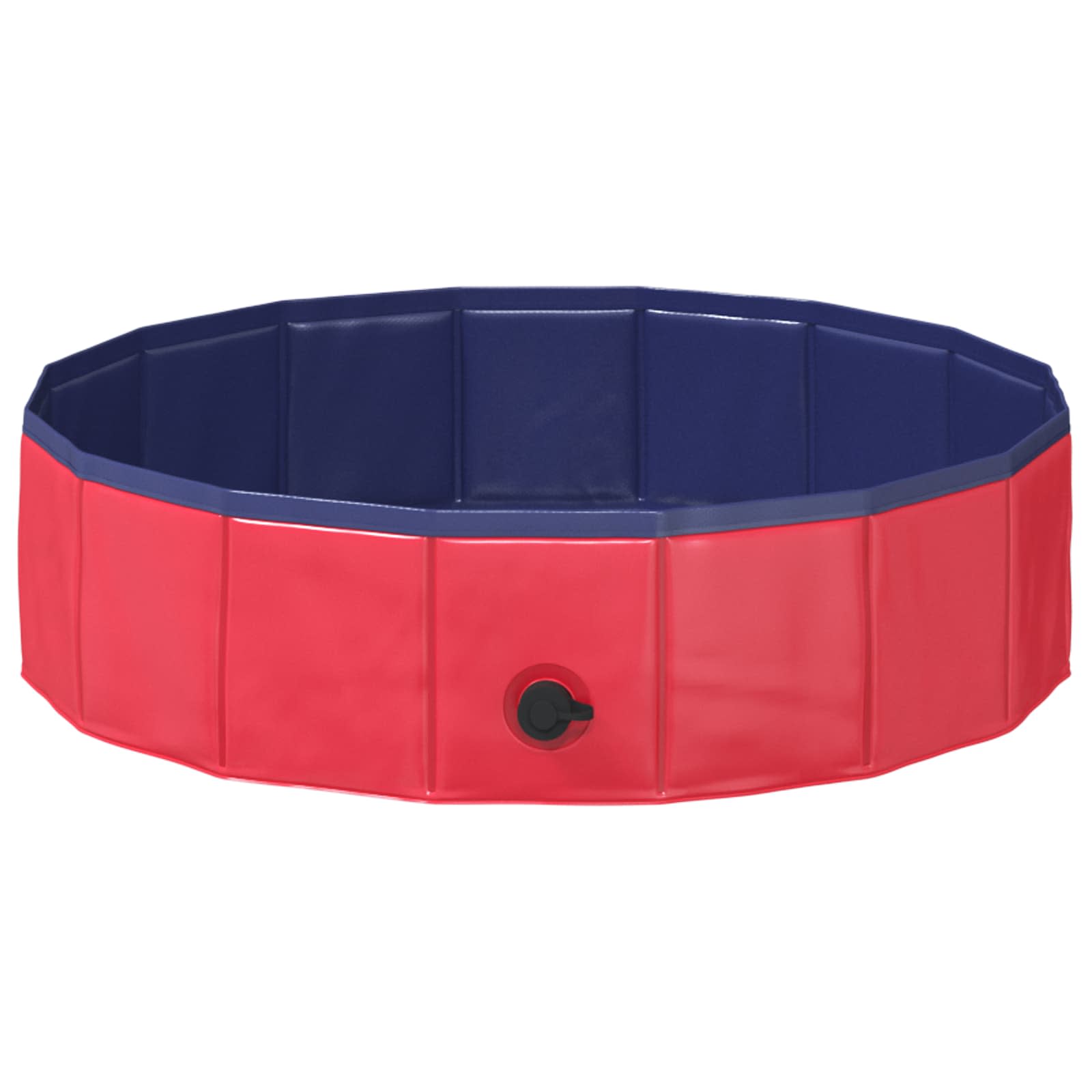 vidaXL Kinder Schwimmbecken Rot Ø 80 x 20 cm