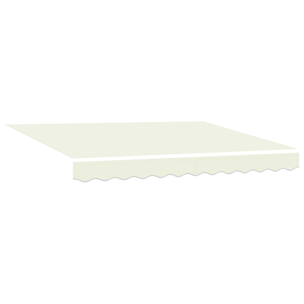 vidaXL Manuell einziehbare Markise Creme 3 x 2,5 m