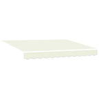 vidaXL Manuell einziehbare Markise Creme 3 x 2,5 m