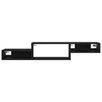 vidaXL Wandmontierter TV-Schrank Wandhalterung Schwarze Eiche
