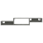 vidaXL Wandmontierter TV-Schrank Wandhalterung Betongrau