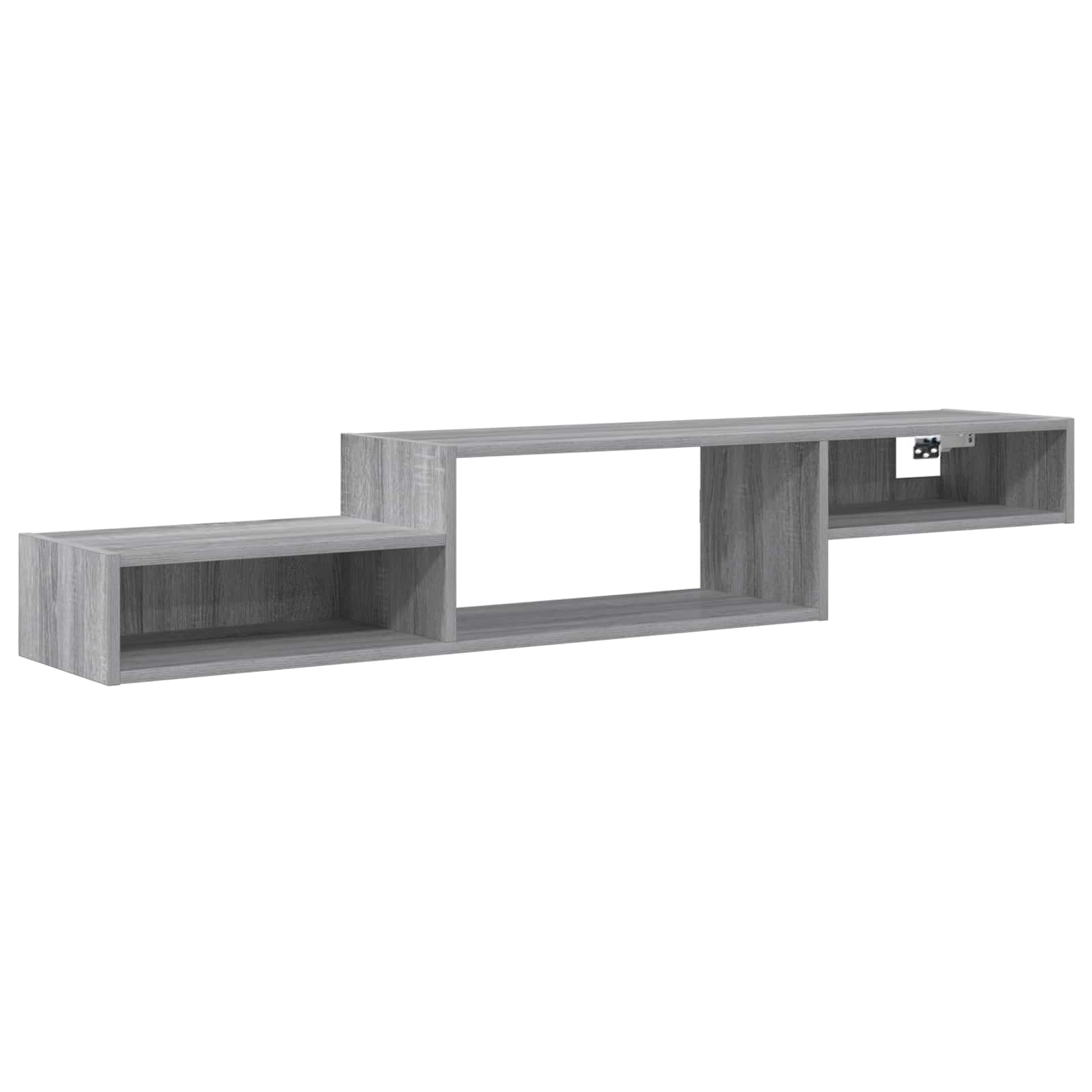 vidaXL Wandmontierter TV-Schrank Wandhalterung Grau Sonoma