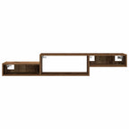 vidaXL Wandmontierter TV-Schrank Wandhalterung Altholz