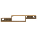 vidaXL Wandmontierter TV-Schrank Wandhalterung Artisan-Eiche