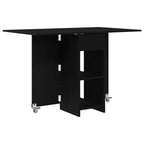 vidaXL Esstisch 115 x 70 x 75 cm Holzwerkstoff Schwarze Eiche