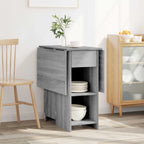 vidaXL Esstisch 115 x 70 x 75 cm Holzwerkstoff Grau Sonoma