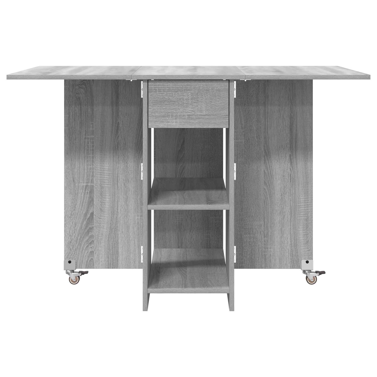 vidaXL Esstisch 115 x 70 x 75 cm Holzwerkstoff Grau Sonoma