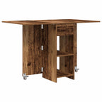 vidaXL Esstisch 115 x 70 x 75 cm Holzwerkstoff Altholz Rechtwinklig