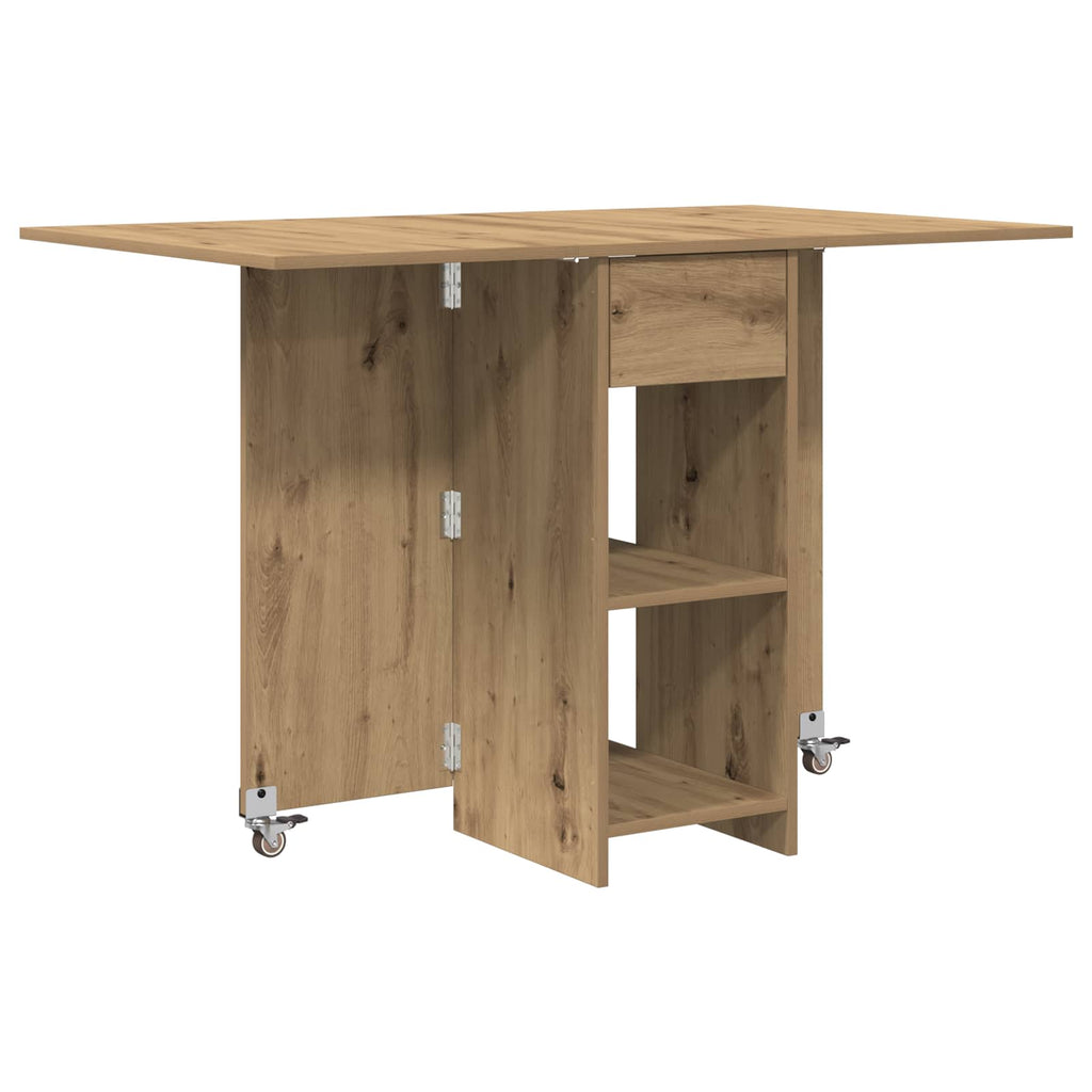 vidaXL Esstisch 115 x 70 x 75 cm Holzwerkstoff Artisan-Eiche