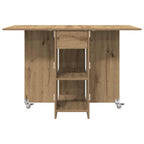 vidaXL Esstisch 115 x 70 x 75 cm Holzwerkstoff Artisan-Eiche