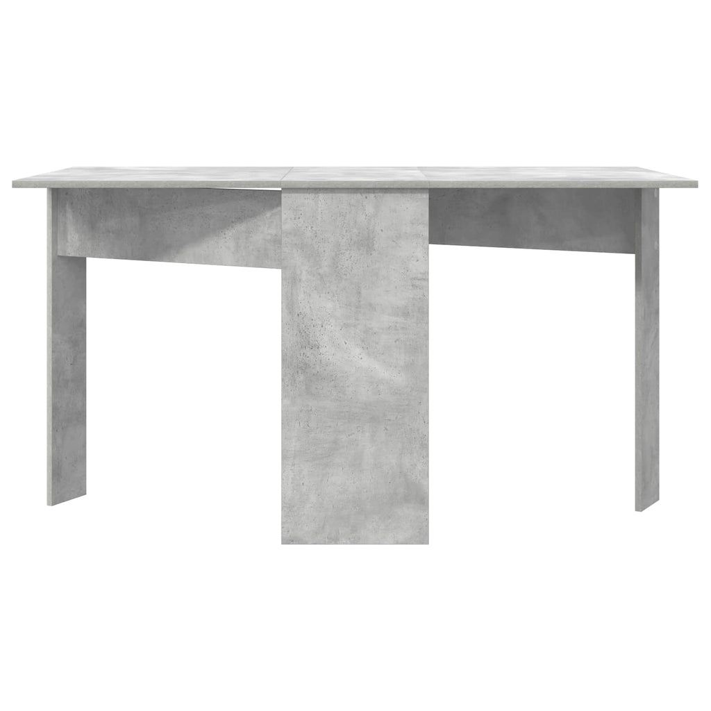 vidaXL Esstisch 138 x 70 x 73,5 cm Holzwerkstoff Betongrau