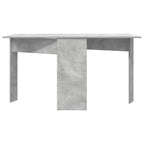 vidaXL Esstisch 138 x 70 x 73,5 cm Holzwerkstoff Betongrau