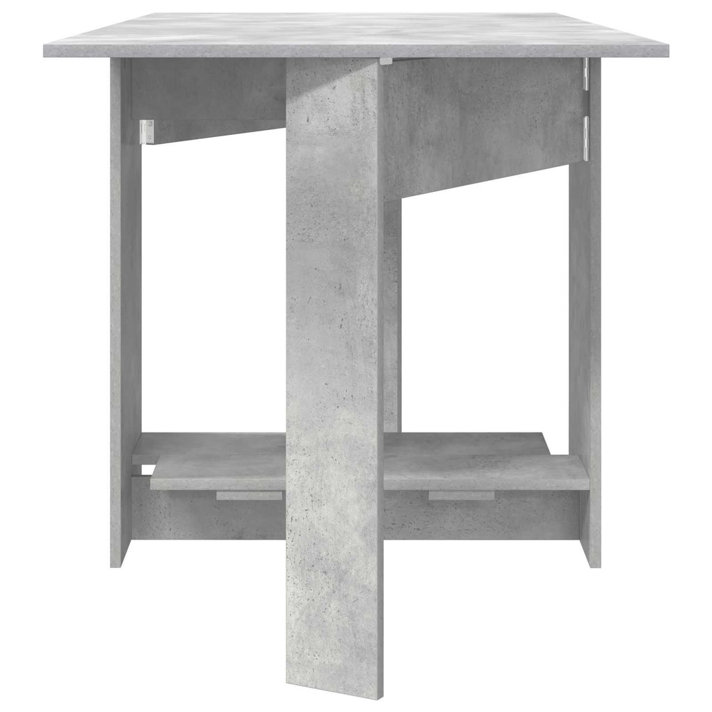 vidaXL Esstisch 138 x 70 x 73,5 cm Holzwerkstoff Betongrau