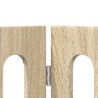 vidaXL Faltbarer Haustierzaun 2 pcs Sonoma-Eiche 100,5 x 38 x 70 cm