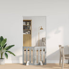 vidaXL Faltbarer Haustierzaun 2 pcs Betongrau 100,5 x 38 x 70 cm