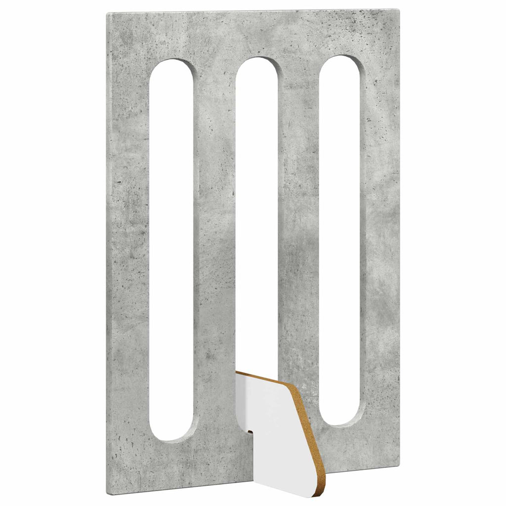 vidaXL Faltbarer Haustierzaun 2 pcs Betongrau 100,5 x 38 x 70 cm