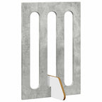 vidaXL Faltbarer Haustierzaun 2 pcs Betongrau 100,5 x 38 x 70 cm