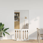 vidaXL Faltbarer Haustierzaun 2 pcs Hochglanz Weiß 100,5 x 38 x 70 cm