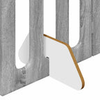 vidaXL Faltbarer Haustierzaun 2 pcs Graues Sonoma 100,5 x 38 x 70 cm