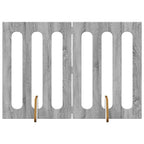 vidaXL Faltbarer Haustierzaun 2 pcs Graues Sonoma 100,5 x 38 x 70 cm