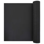vidaXL Sport-Schutzmatte Schwarz 120 x 60 x 0,6 cm hochdichtes PVC
