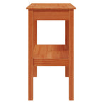 vidaXL Konsolentisch Wachsbraun 80 x 40 x 75 cm Massives Kiefernholz