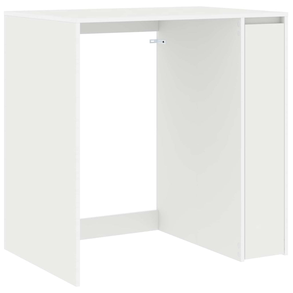 vidaXL Waschmaschinen-Schrank Weiß 87 x 60 x 89 cm Holzwerkstoff