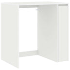 vidaXL Waschmaschinen-Schrank Weiß 87 x 60 x 89 cm Holzwerkstoff