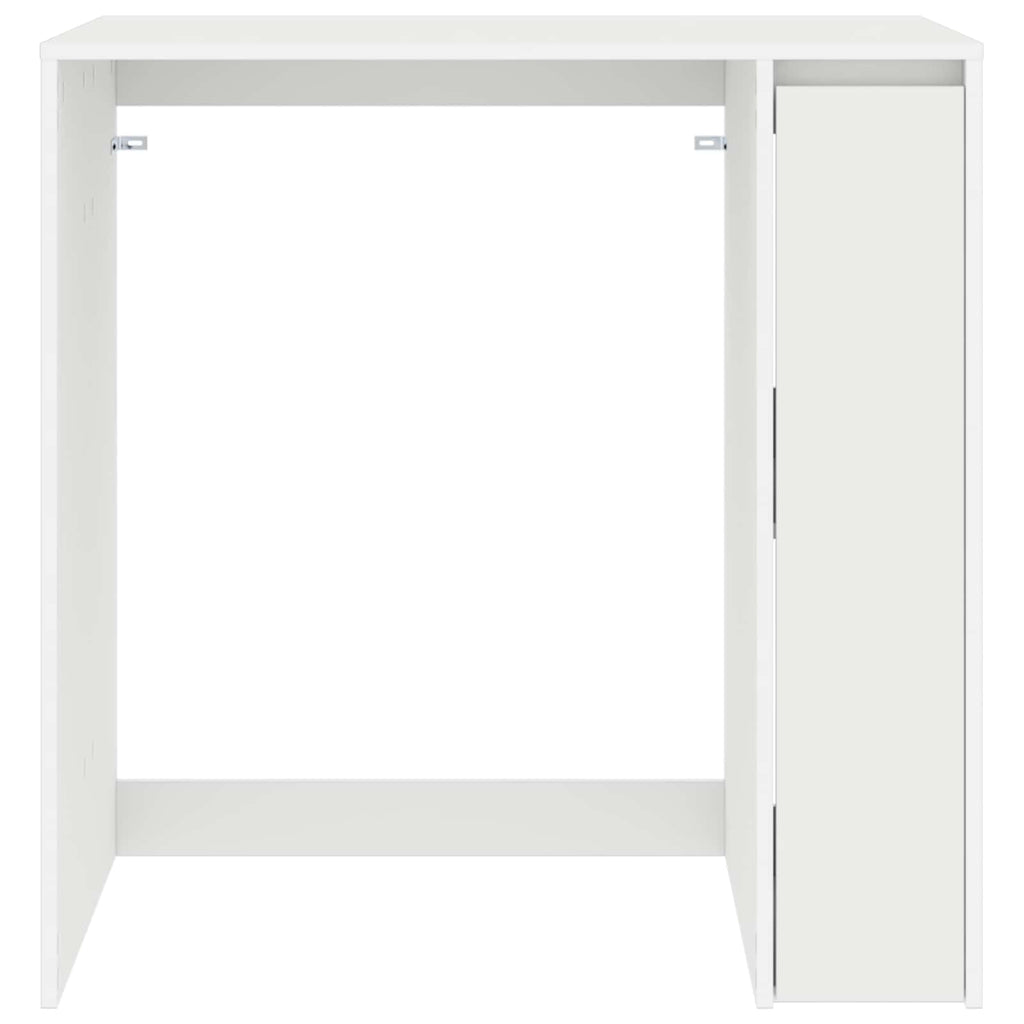 vidaXL Waschmaschinen-Schrank Weiß 87 x 60 x 89 cm Holzwerkstoff