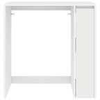 vidaXL Waschmaschinen-Schrank Weiß 87 x 60 x 89 cm Holzwerkstoff