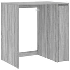 vidaXL Waschmaschinen-Schrank mit Tür Graues Sonoma 87 x 60 x 89 cm