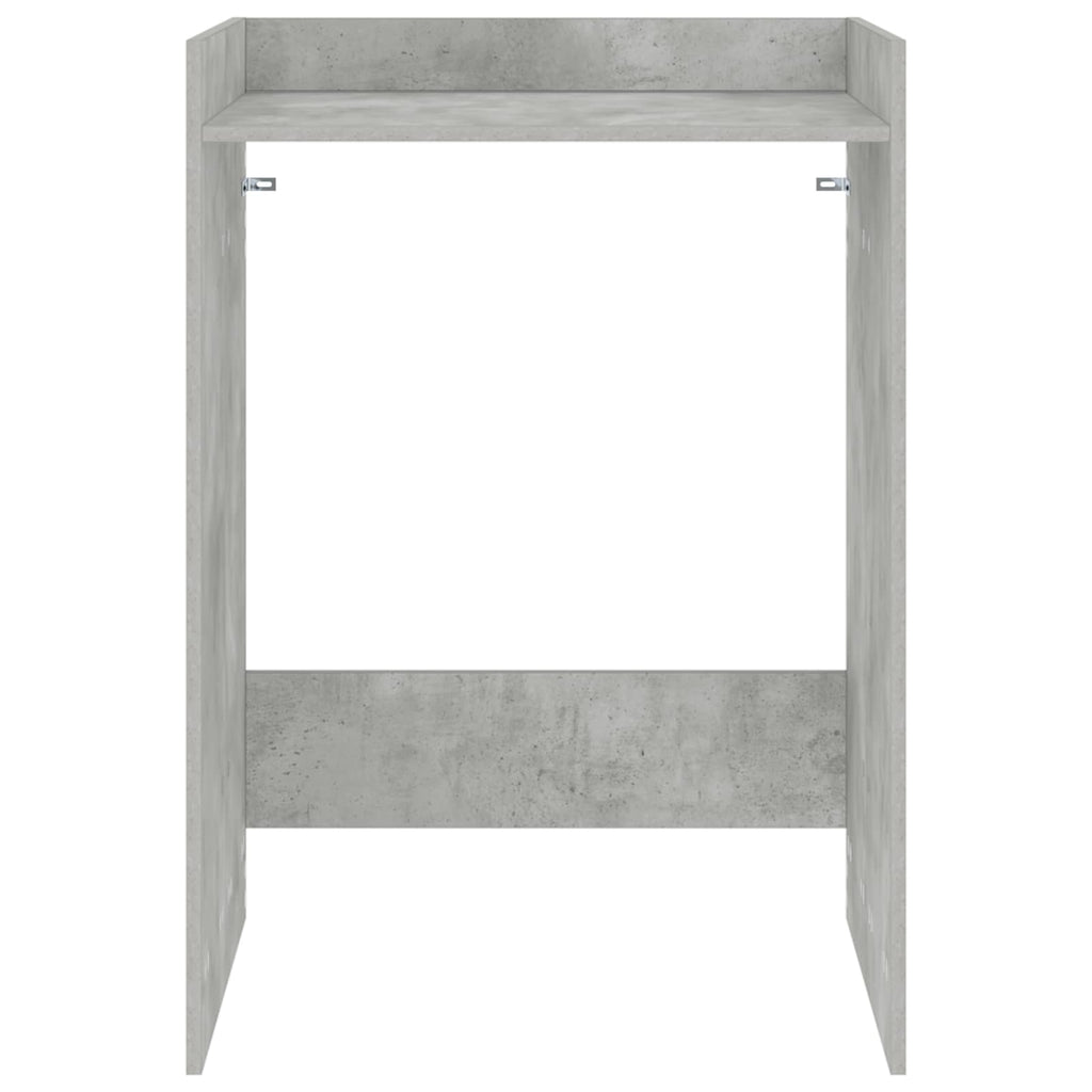 vidaXL Waschmaschinen-Schrank Beton 67,5 x 62 x 97 cm Holzwerkstoff