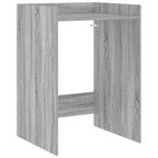 vidaXL Waschmaschinen-Schrank Graues Sonoma 67,5 x 62 x 97 cm