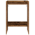 vidaXL Waschmaschinen-Schrank Altholz 67,5 x 62 x 97 cm Holzwerkstoff