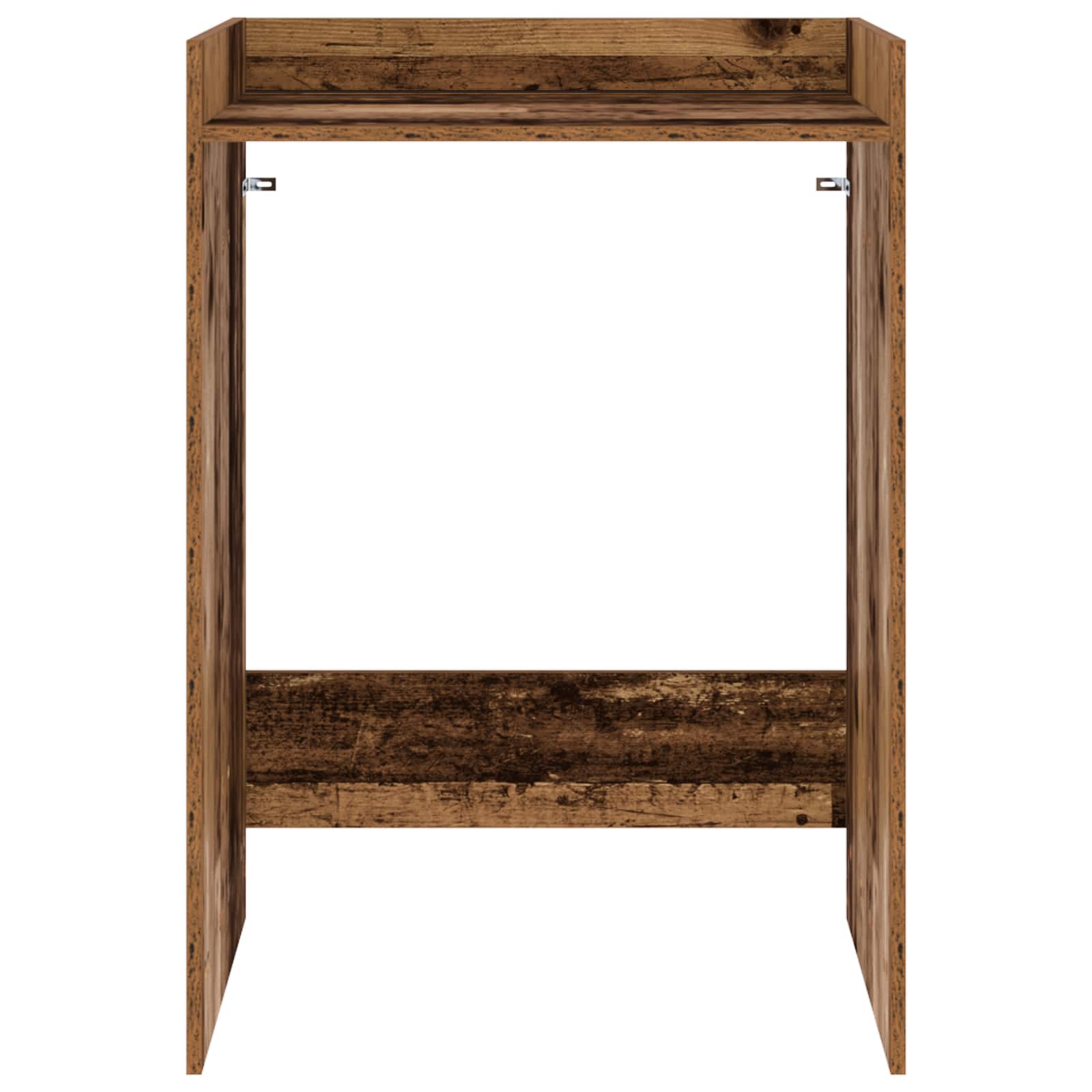 vidaXL Waschmaschinen-Schrank Altholz 67,5 x 62 x 97 cm Holzwerkstoff