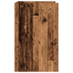 vidaXL Waschmaschinen-Schrank Altholz 67,5 x 62 x 97 cm Holzwerkstoff