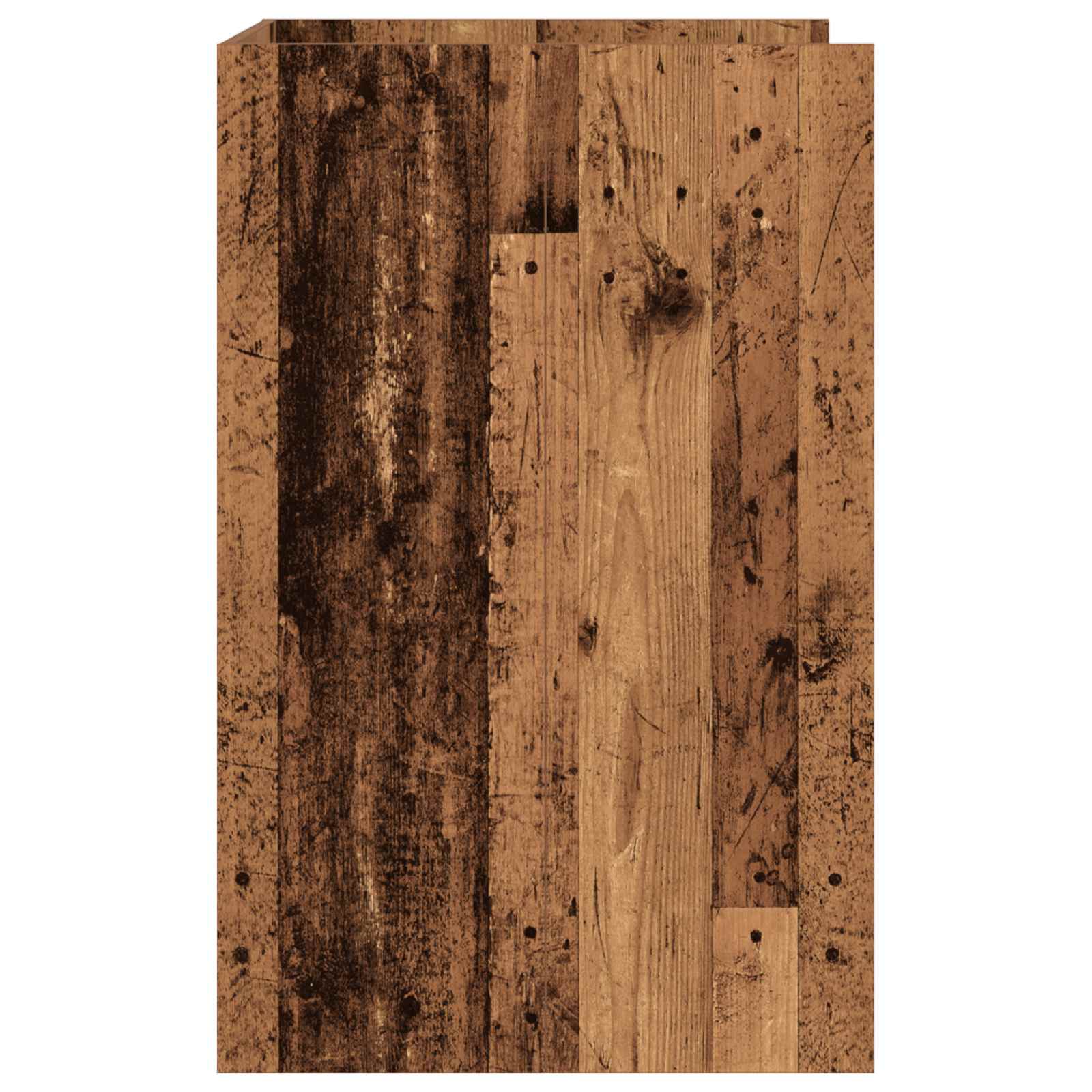 vidaXL Waschmaschinen-Schrank Altholz 67,5 x 62 x 97 cm Holzwerkstoff