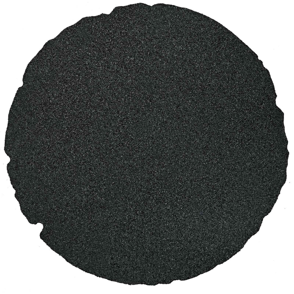 vidaXL Trittsteine 6 pcs Schwarz Ø 45 x 1,8 cm Gummi