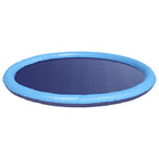 vidaXL Planschbecken für Kinder und Hunde Blau Ø150 x 10 cm PVC