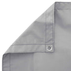 vidaXL Balkonsichtschutz Hellgrau 100 x 200 cm Oxford-Stoff